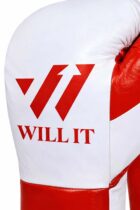 Will IT Red Lace-Up Boxing Gloves