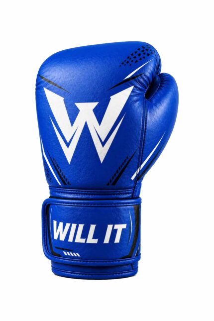 Willit Velcro Blue Boxing Gloves