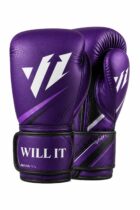 Willit Velcro Purple Boxing Gloves