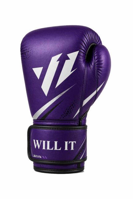 Willit Velcro Purple Boxing Gloves