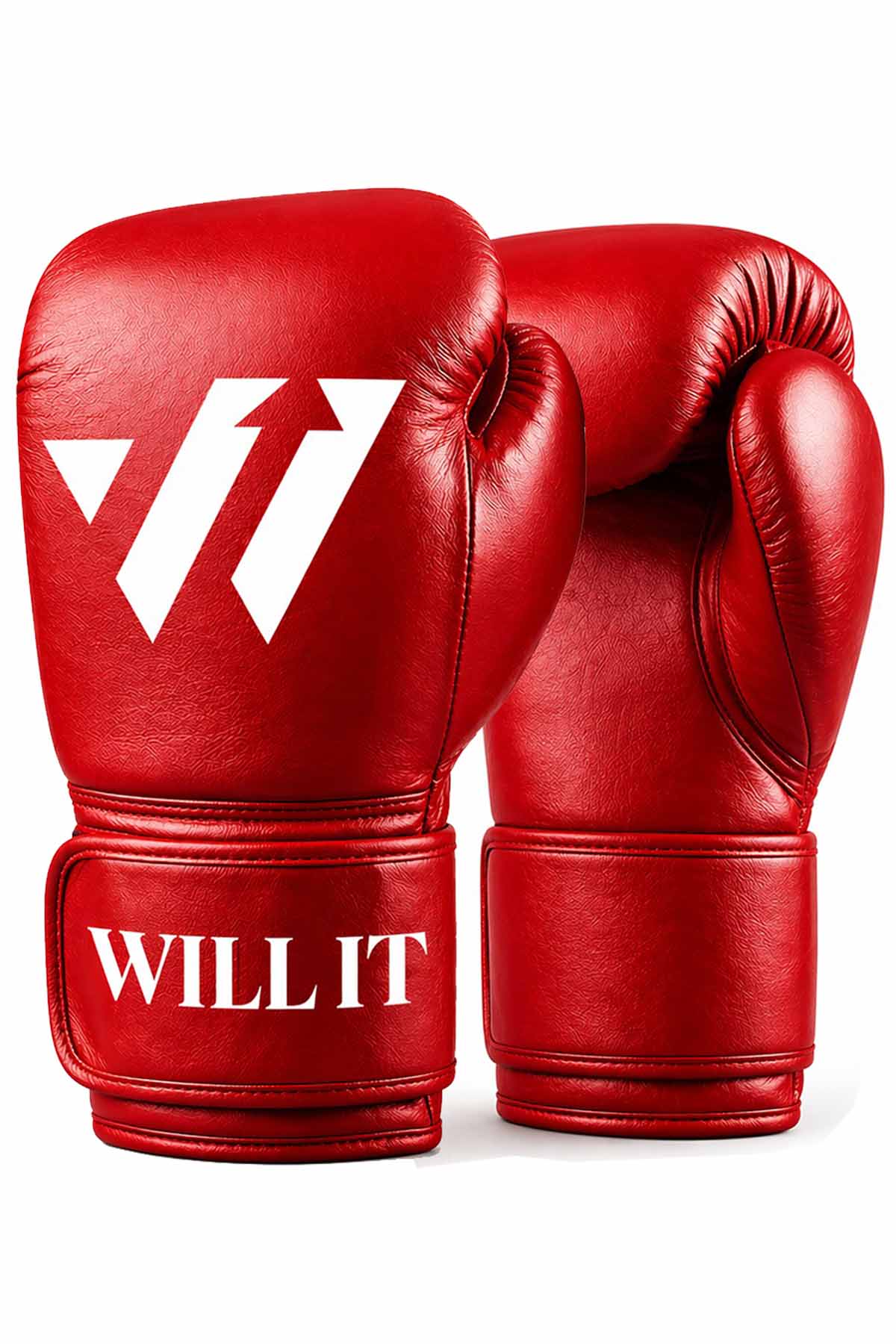 Willit Velcro Red Boxing Gloves (1) Willit Velcro Red Boxing Gloves