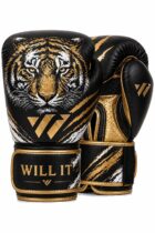 Willit Lace-UP Black Boxing Gloves
