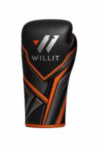 Willit Lace-UP Velocity Black Boxing Gloves