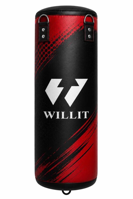 Willit Black & Red Training Punch Bag