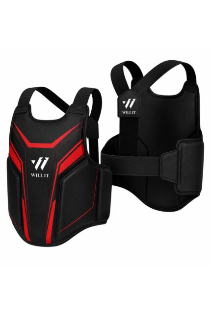 Willit PRO Titan Red Chest Guard